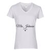 Heavy Cotton Women's V-Neck T-Shirt Thumbnail